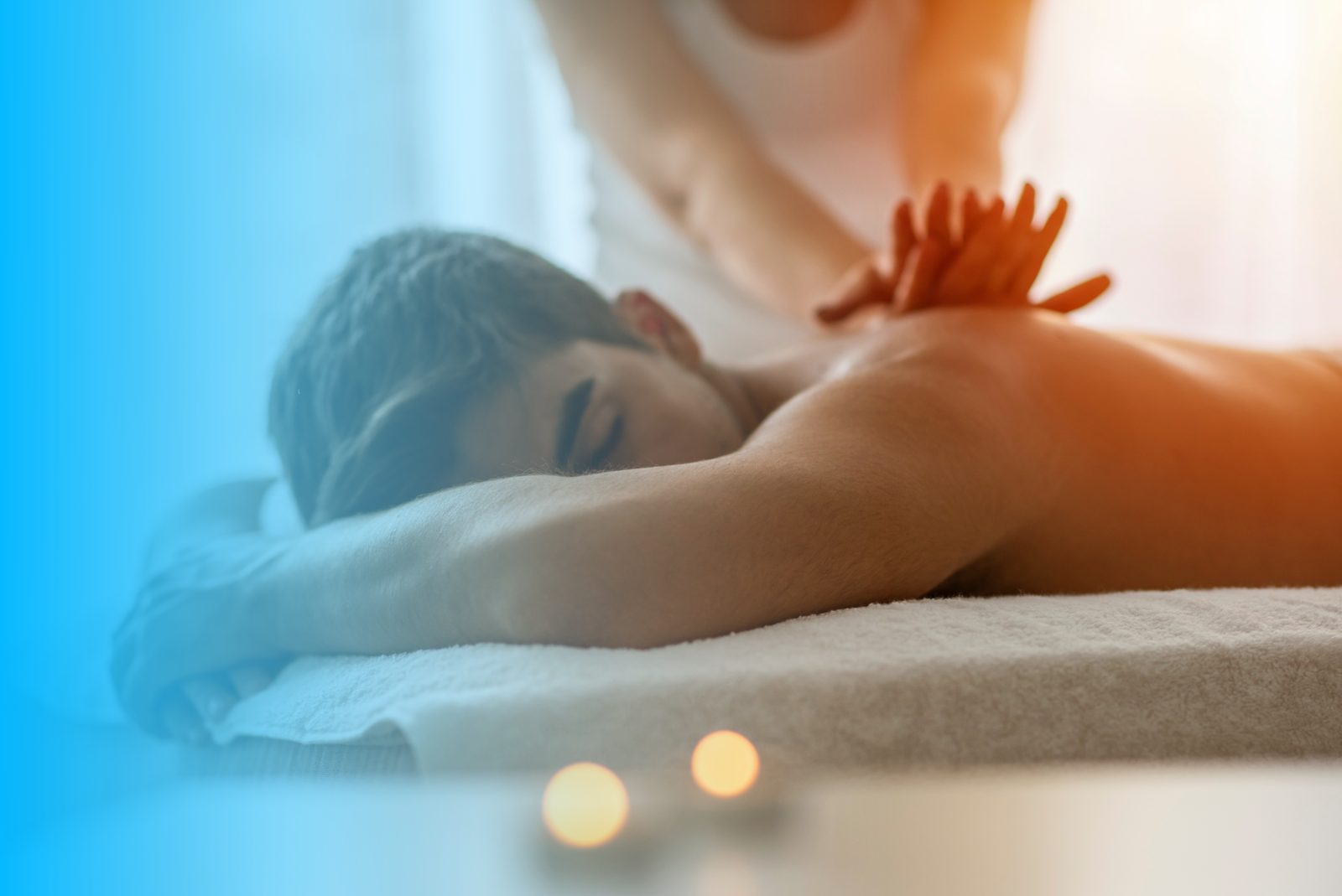 Massage therapy room at Renew Wellness Place